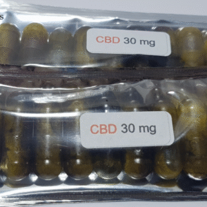 10 pack of CBD 30mg capsules