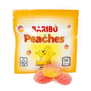 x4 AAA+++ Baribo Peaches THC Infused 600mg - NDD UK
