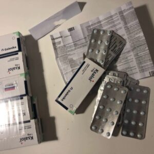 Ksalol (Xanax Alprazolam / Galenika) 180 tabs x 1 mg