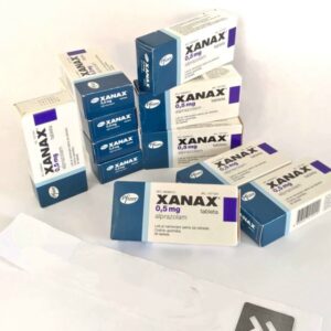 100 x Xanax 0.5mg by Pfizer ( Alprazolam )