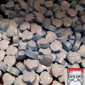 100 Pills - Blue Monclere 210mg MDMA