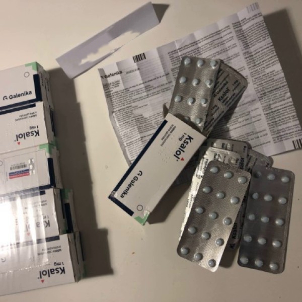 Ksalol (Xanax Alprazolam / Galenika) 150 tabs x 1 mg