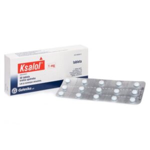 Ksalol 1mg Alprazolam Xanax by Galeneika 60 TABS