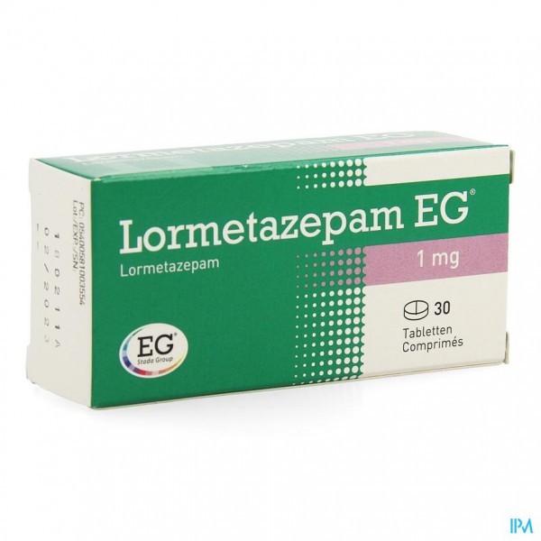 Lormetazepam 1mg x 30 Tablets Genuine UK PHARMA BEST Quality