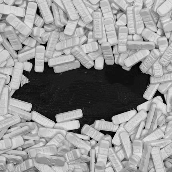 300 X PharmaGrade GG249 Xanax White 3mg Alp Bars