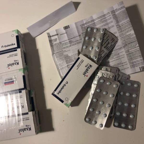 Ksalol (Xanax Alprazolam / Galenika) 90 tabs x 1 mg