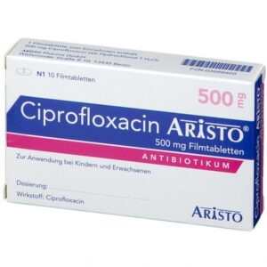 Ciroprofloxacin 500mg x 5 Tablets Genuine UK PHARMA BEST Quality