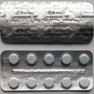 [AUS-AUS] Lorazepam 2.5mg (Hemofarm) 25 pills