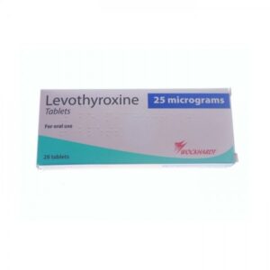 Levothyroxine 25 Micrograms x 28 Tablets Genuine UK PHARMA BEST Quality