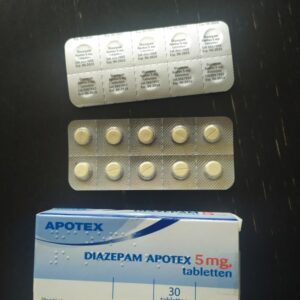 30 Diazepam 5mg Tab. REAL Dutch Pharmacy NOT FAKE Indian pills!