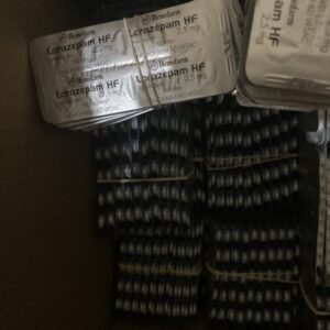 Lorazepam 2.5mg (GER) 10bister=100pills ATIVAN