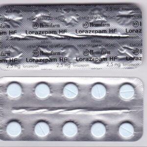 Ativan lorazepam 2mg - x100 tablets