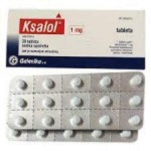 Ksalol 1mg Alprazolam Xanax by Galeneika 15 TABS
