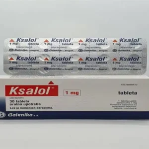 XANAX ALPRAZOLAM KSALOL 1MG 30 PILLS US-US