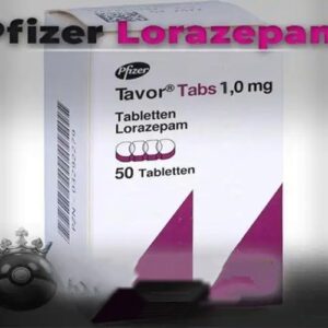 100 Pfizer Lorazepam Tavor Tabs 1mg -Medical Grade