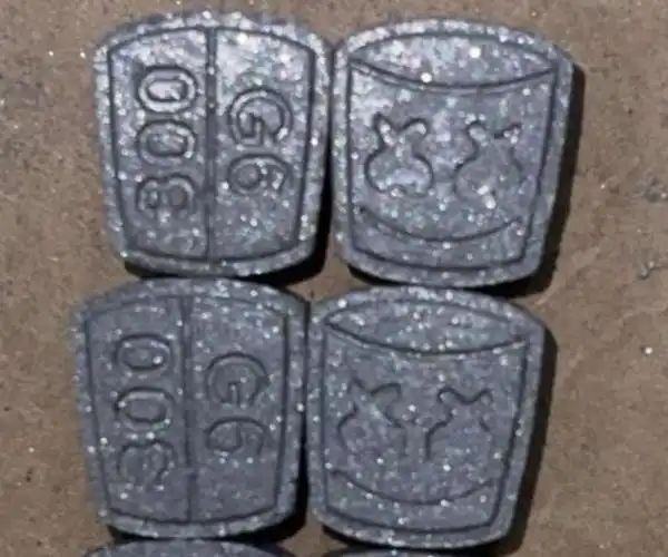 20ct XTC Black Marshmello 300 MG G6 Ecstasy Pill