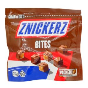 Znickerz Bites Chocolate 600MG THC / Buy 3 - 1 FREE