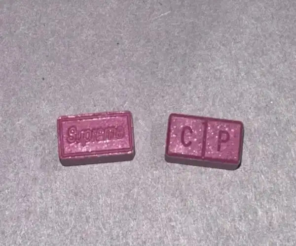 500x REAL PINK SUPREMES - 280MG CP STAMP