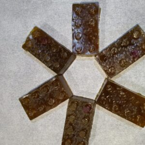 10 x LEGO BLOCK Edibles - containing world famous RSO Rick Simpson Oil - 100mg THC - Pineapple Flavour