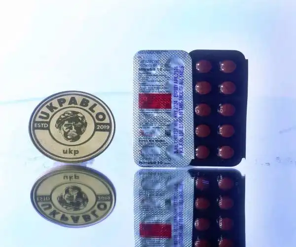 NITRAZEPAM (Nitrabit) 10x10mg strip x50