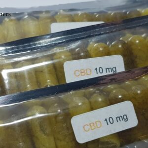 10 pack of CBD 10mg capsules