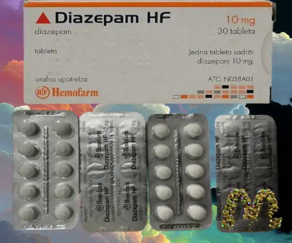 30PILLS | VALIUM 5MG DIAZEPAM | HEMOFARM