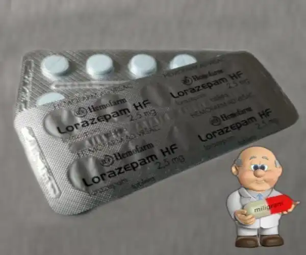 Lorazepam 2.5mg/Ativan 750 pills