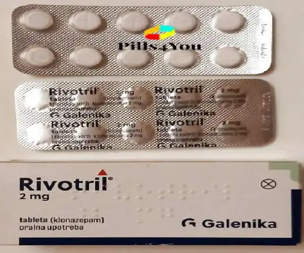 RIVOTRIL (Galenika Clonazepam 2mg) 150 Pil Blister