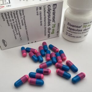 30 Vyvanse-Elvanse 70 mg capsules, Lisdexamfetamine