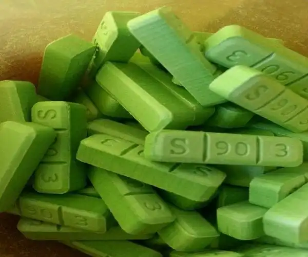 100 Green Replica Xanax Hulks Stamp S903