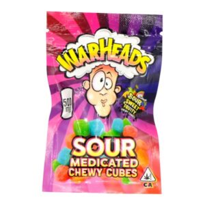 Warheads Chewy Cubes 500MG / Buy 3 - 1 FREE