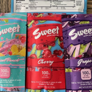 3x Sweet THC Infused Drink Mix
