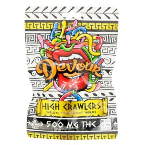 High Crawler Gummies 500MG THC Bag