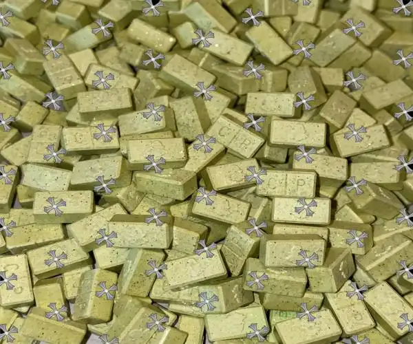 100x YELLOW SNAPCHAT CP XTC ECSTASY PILL 270 MG