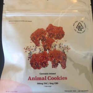 1x Medicated "Enjoyable" Animal Cookies