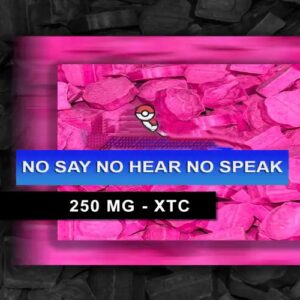 50 PILLS - No Say No Hear No Speak XTC - 250MG