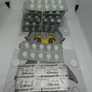 Lorazepam 2.5mg Hemofarm 10 Pills = 1 Blister