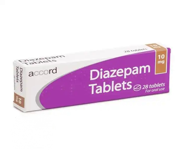 1 Box- Diazepam (Valium) 10MG - 28 pills per pack