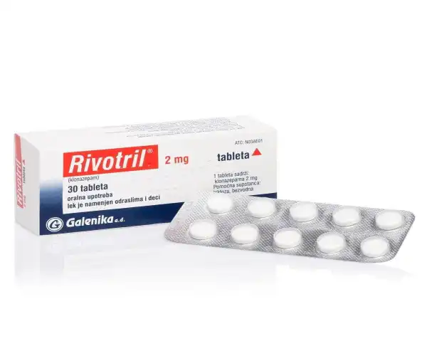 Galenika Rivotril 2mg (Clonazepam) 150x Pills