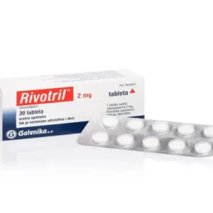 Galenika Rivotril 2mg (Clonazepam) 60x Pills