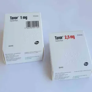 Tavor Lorazepam 2,5mg x18 tabs Pfizer