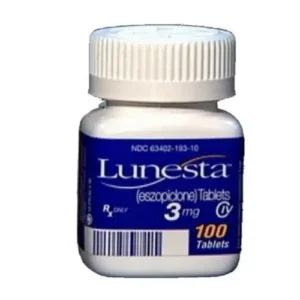 US to US Eszopiclone Lunesta 3mg 100 Tabs