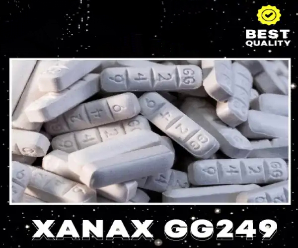 25ct White Xanax GG249 (Alprazolam)