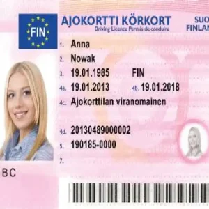 Buy Finish Driver License