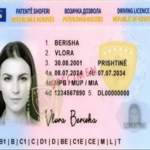 Buy Kosovo Driver License