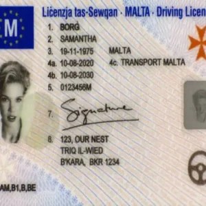 Buy Malta Driver License