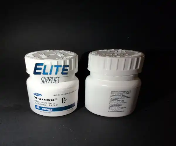 1 Bottle/50 Pills - XANAX - PFIZER ALPRAZOLAM 2mg