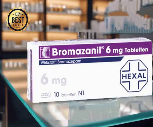20 Pills Bromazepam 6mg | HEXAL | Bromazanil |