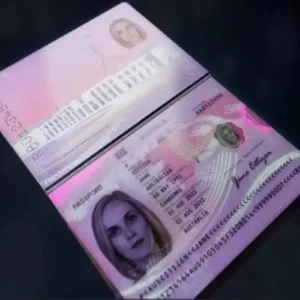Fresh scan Spain Passport