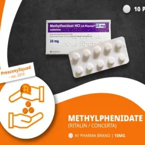 10x Ritalin 10mg A1 Pharma Methylphenidate